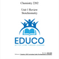 Unit 1: Stoichiometry Review - Chemistry 2202 (Digital Download)