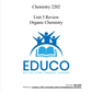 Unit 3: Organic Chemistry - Chemistry 2202 (Digital Download)