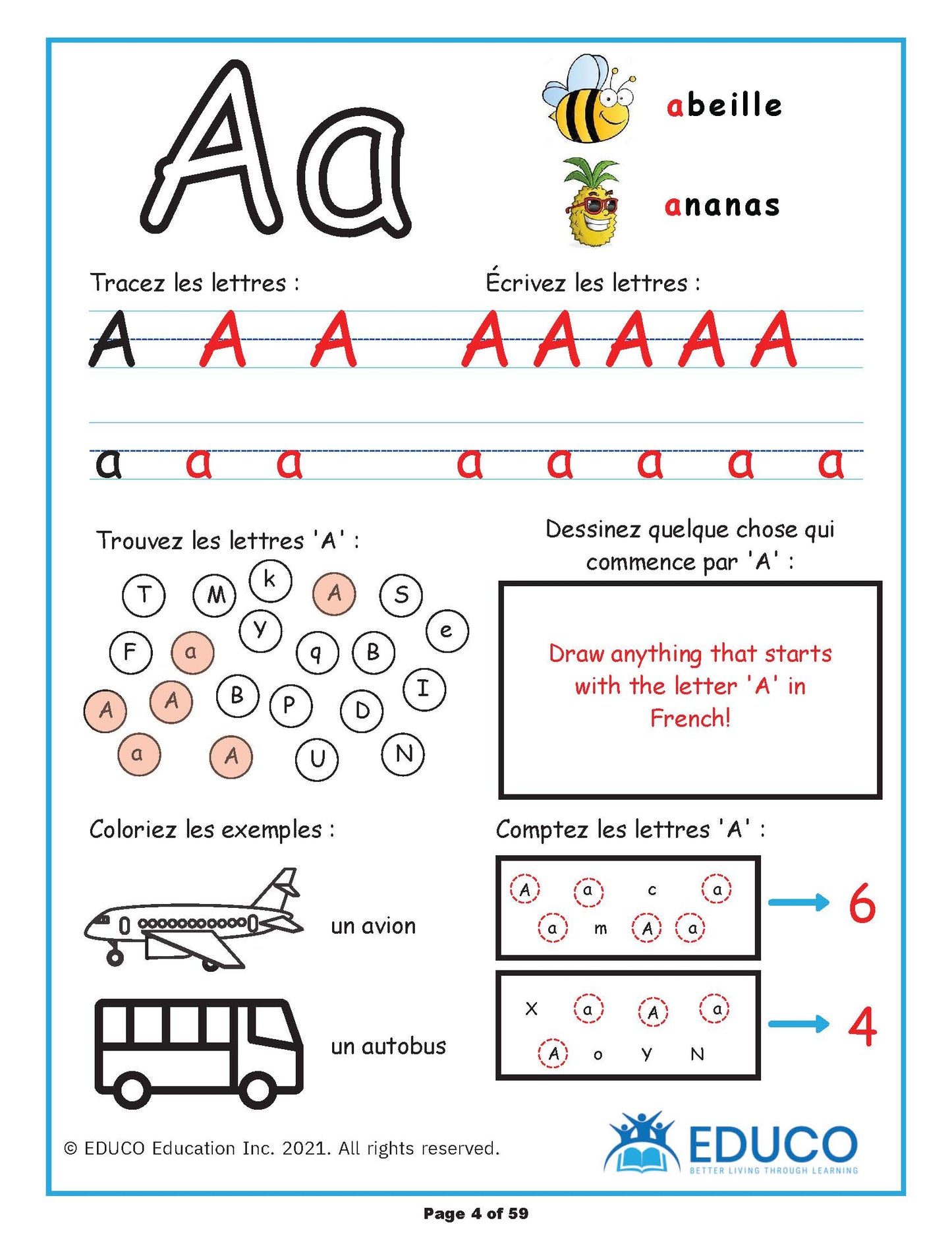 Elementary French Fundamentals - French Learning Resources (Digital Download) (59 Pages)