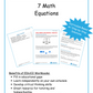 Unit 6: Equations - Grade 7 Math (Digital Download)
