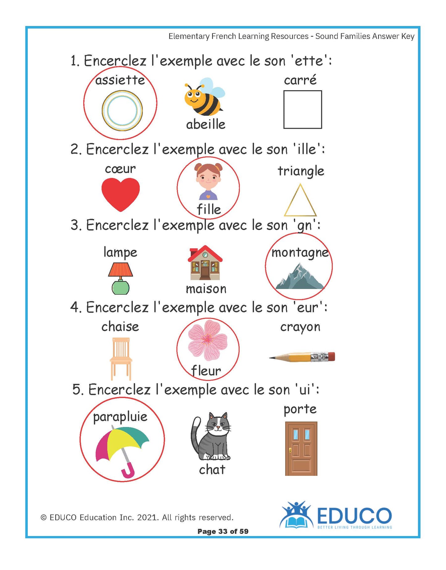 French Fundamentals - Elementary Workbook Package (3 Physical Workbooks)