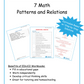 Unit 1: Patterns and Relations - Grade 7 Math (Digital Download)