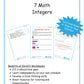 Unit 2: Integers - Grade 7 Math (Digital Download)