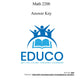 Math 2200 (Physical Workbook)