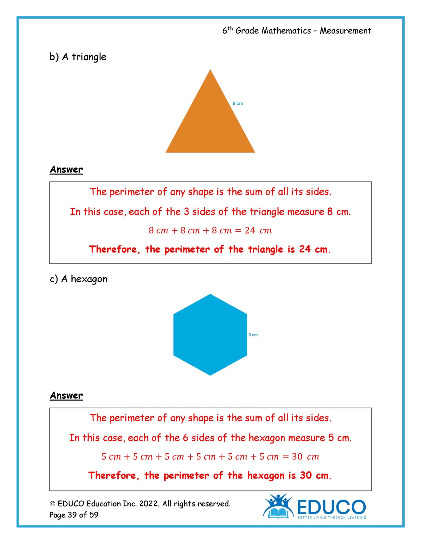 Unit 9: Measurement - Grade 6 Math (Digital Download)