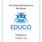 Unit 11: Probability - Grade 6 Math (Digital Download)
